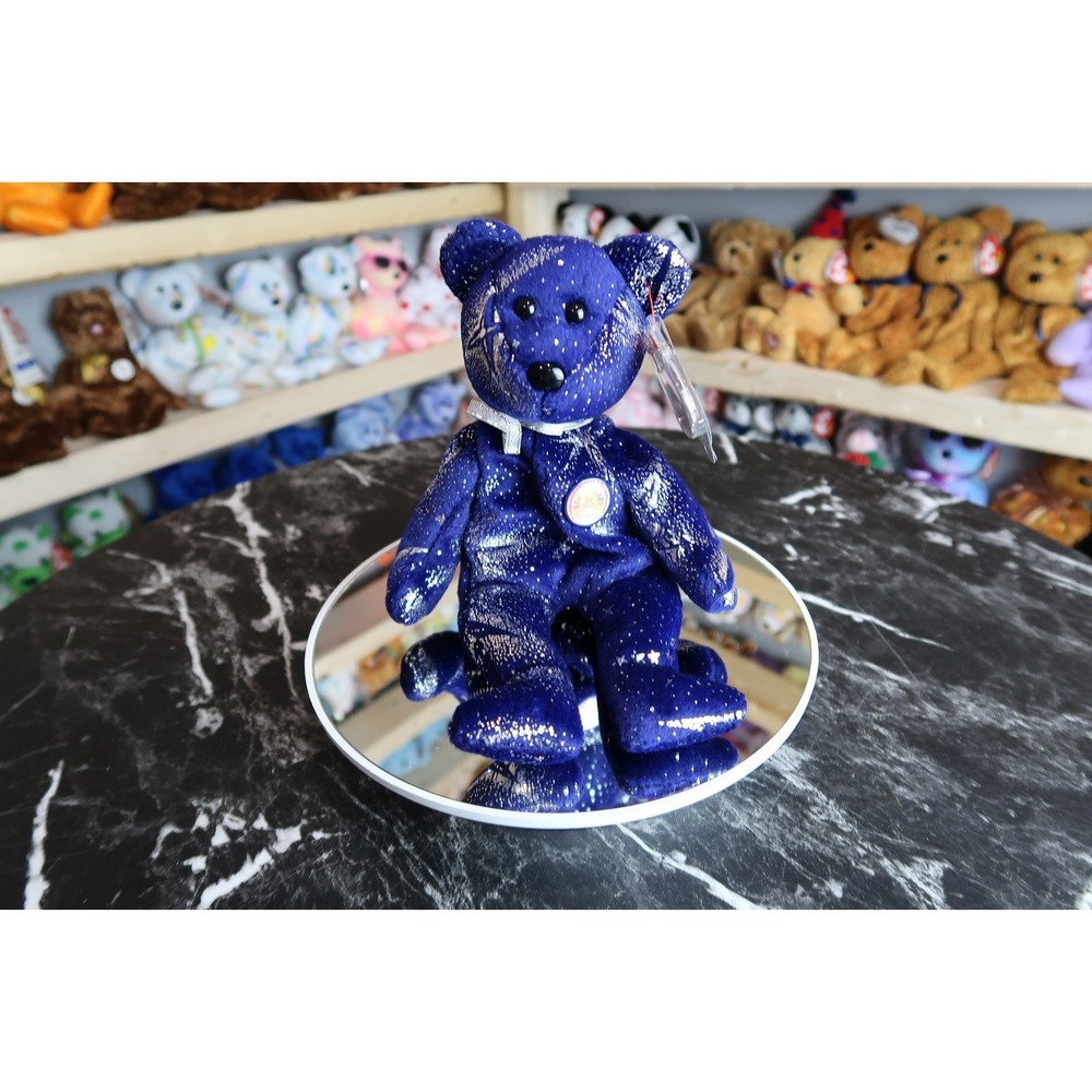 TY Beanie Baby - Astra the Bear (BBOM) | Tush Tag Wear | Vintage | Rare